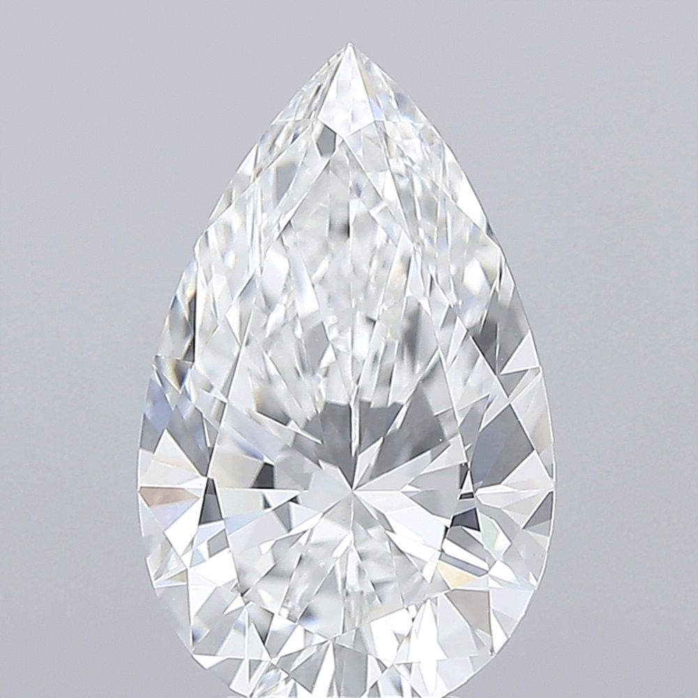 7.07ct Pear F VVS2 Lab-Grown Diamond