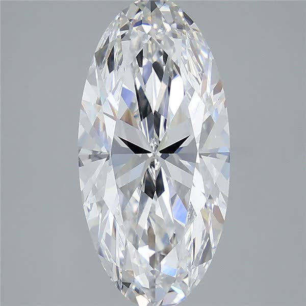 3.21ct Moval E VS1 Lab-Grown Diamond