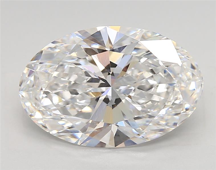 4ct Oval D VVS1 Lab-Grown Diamond