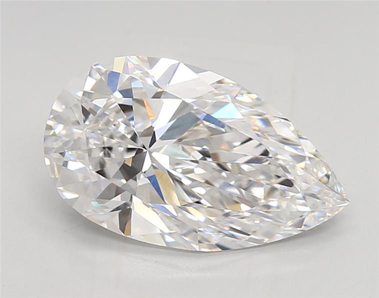 2.84ct Pear D VVS1 Lab-Grown Diamond