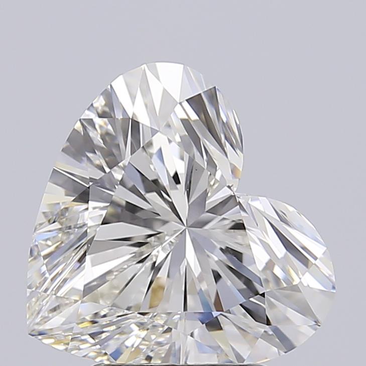 3.24ct Heart F VVS2 Lab-Grown Diamond
