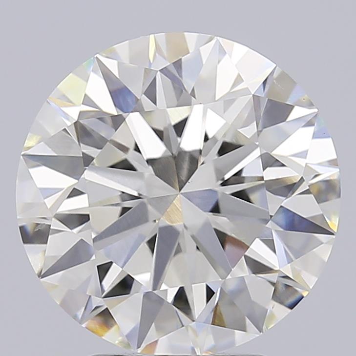 3.52ct Round F VVS2 Lab-Grown Diamond