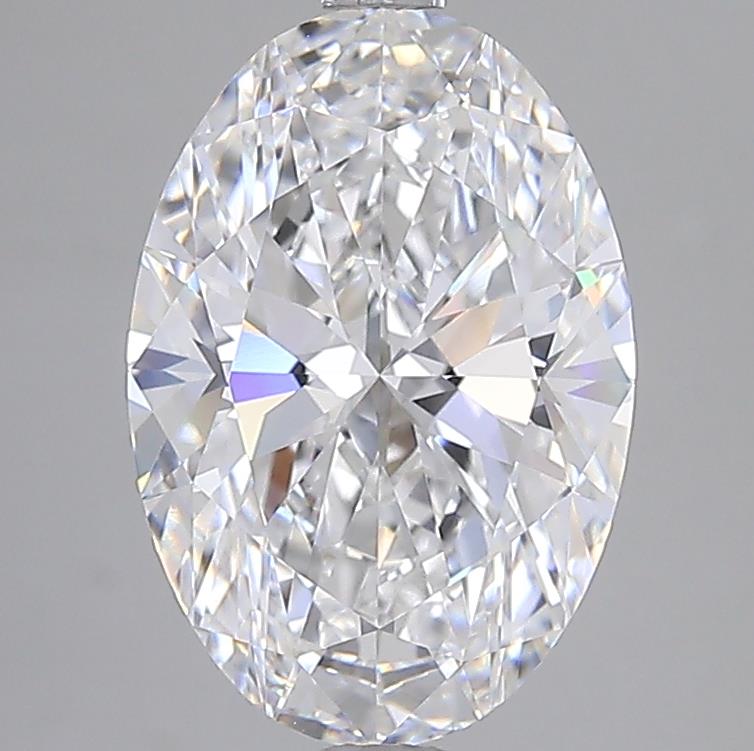 4.01ct Oval D VVS2 Lab-Grown Diamond
