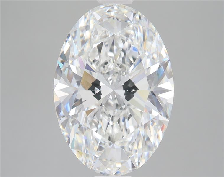 4.05ct Oval E VVS2 Lab-Grown Diamond