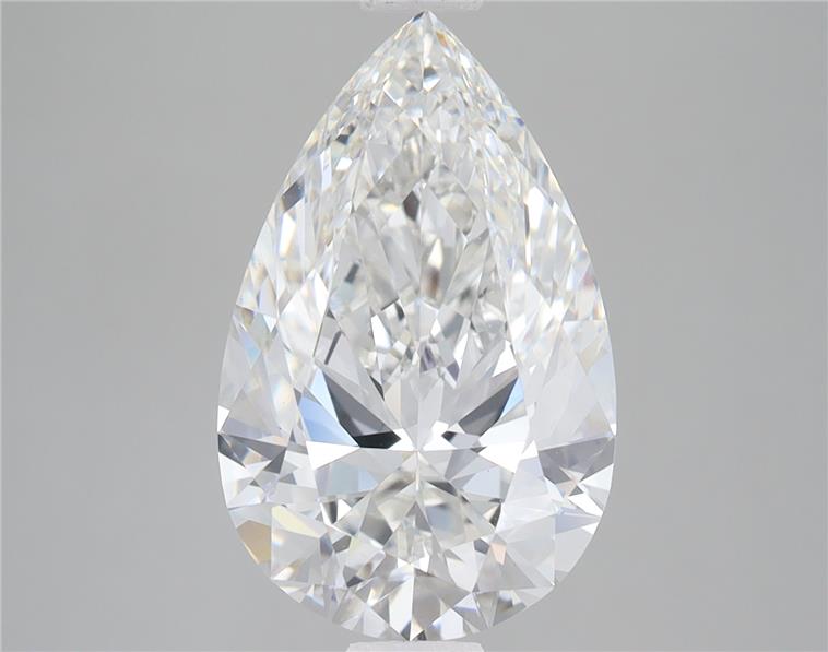 4.02ct Pear F VVS2 Lab-Grown Diamond