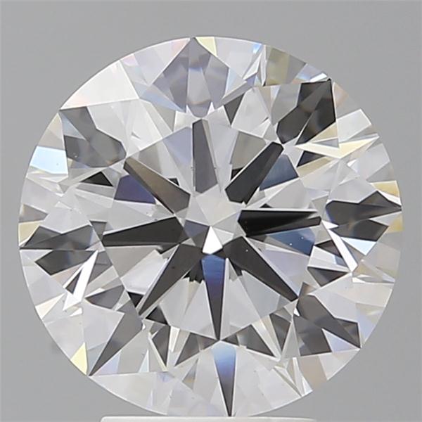4.5ct Round D VVS2 Lab-Grown Diamond