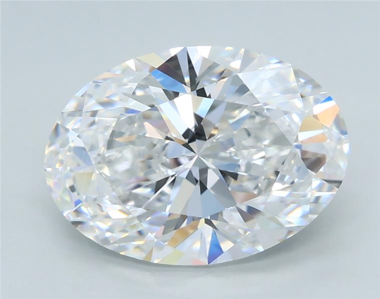 3.26ct Oval D FL Lab-Grown Diamond