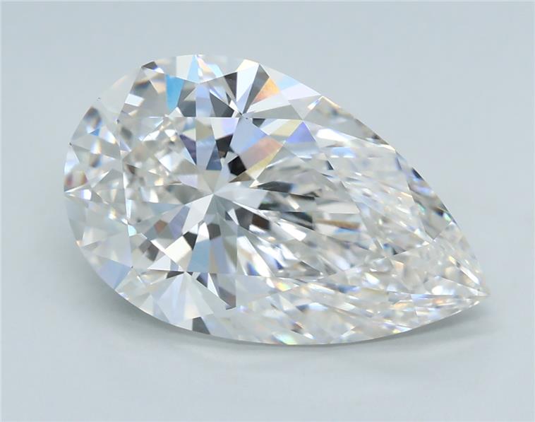 4.04ct Pear F FL Lab-Grown Diamond