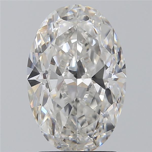 2ct Oval F VVS2 Lab-Grown Diamond