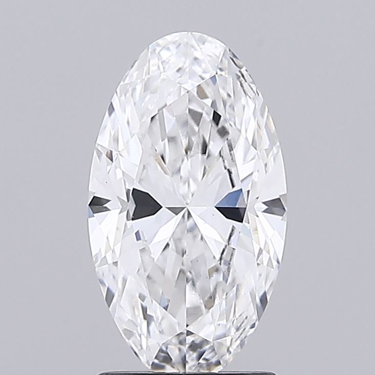 2ct Moval D VS1 Lab-Grown Diamond