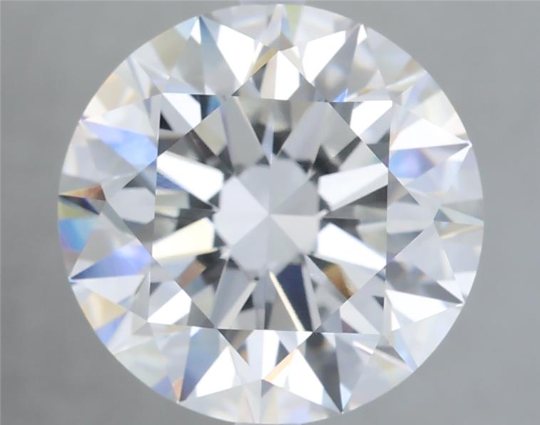 6.01ct Round F VVS2 Lab-Grown Diamond