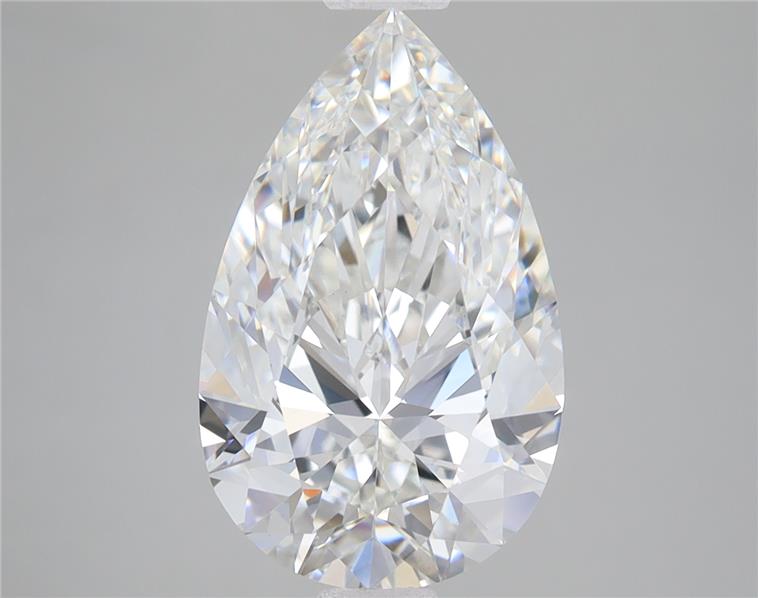 4.07ct Pear F VVS2 Lab-Grown Diamond