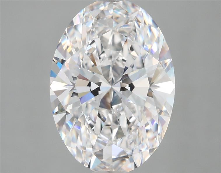 3.44ct Oval D FL Lab-Grown Diamond