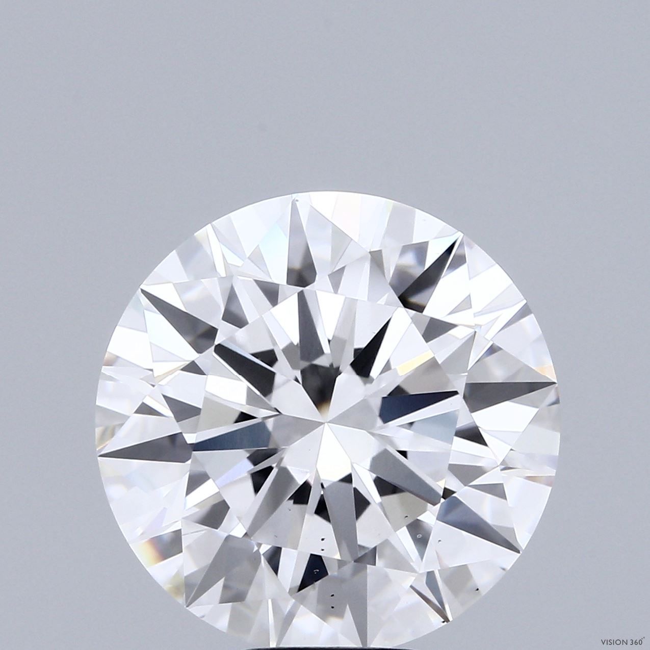 10ct Round F VS2 Lab-Grown Diamond