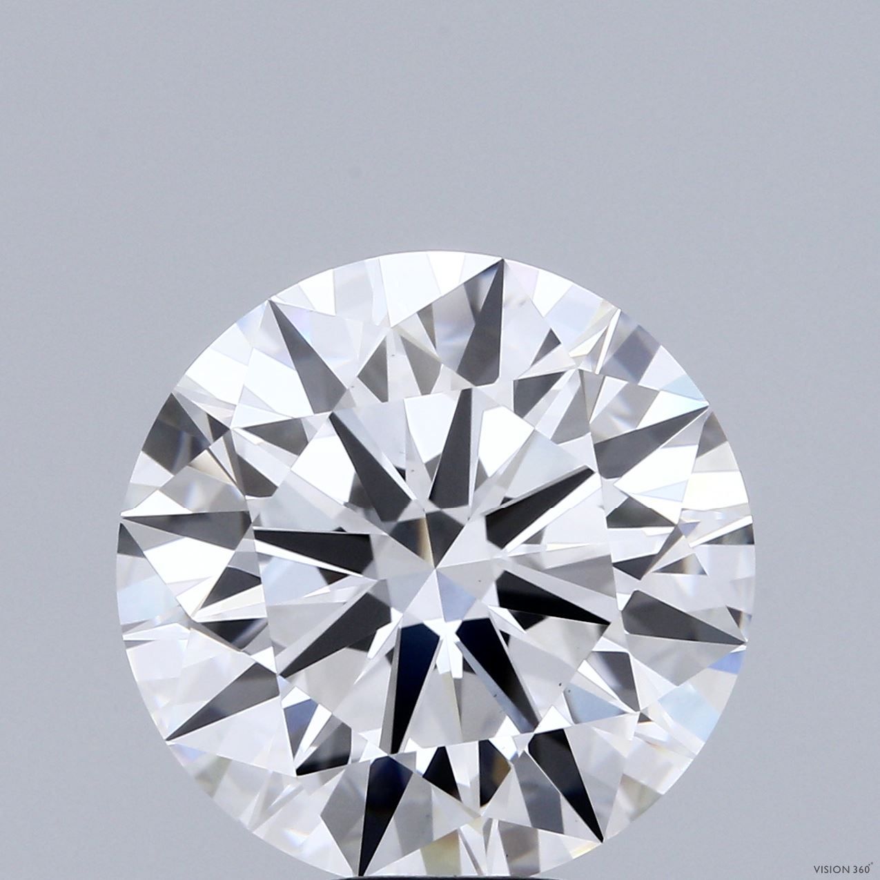 10.23ct Round F VS1 Lab-Grown Diamond