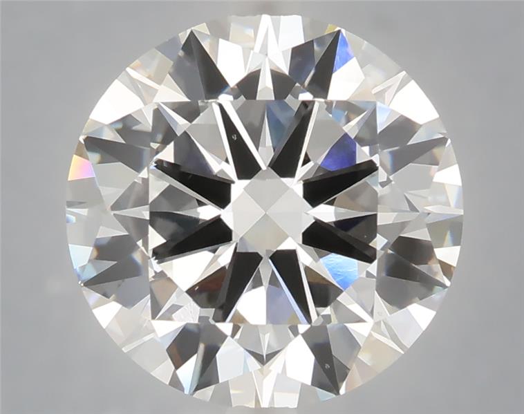 5ct Round F VVS2 Lab-Grown Diamond