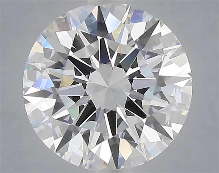 3.09ct Round E VVS2 Lab-Grown Diamond
