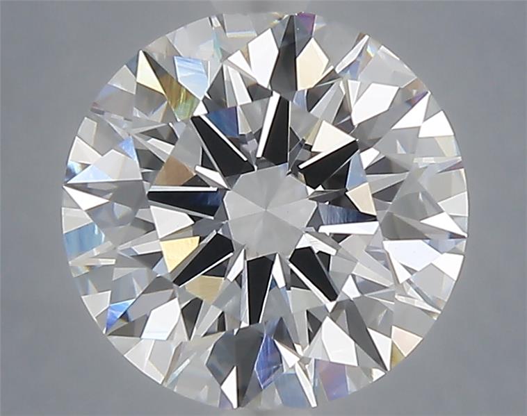 3.08ct Round E VVS2 Lab-Grown Diamond