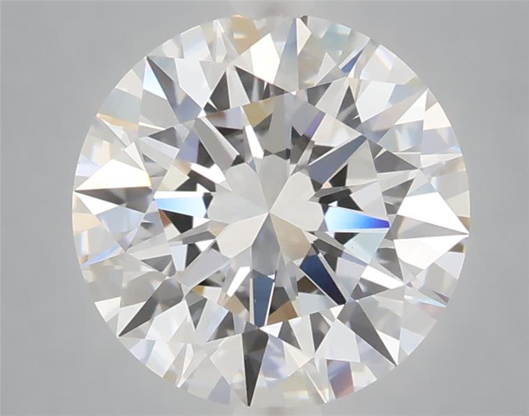 3.08ct Round E VVS2 Lab-Grown Diamond