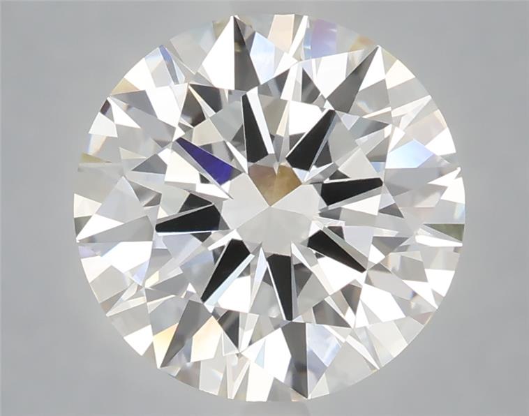 4.05ct Round F VVS2 Lab-Grown Diamond