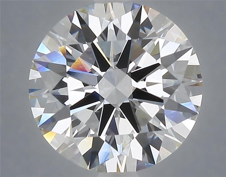 4.05ct Round F VVS2 Lab-Grown Diamond