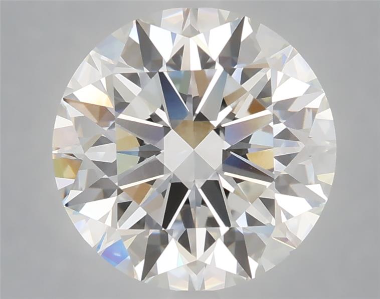 4.08ct Round F VVS2 Lab-Grown Diamond