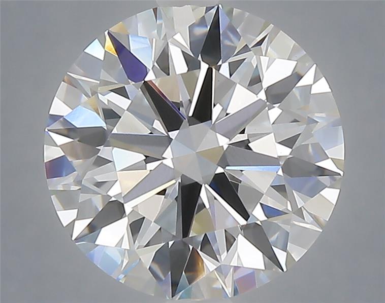 4.03ct Round F VVS2 Lab-Grown Diamond