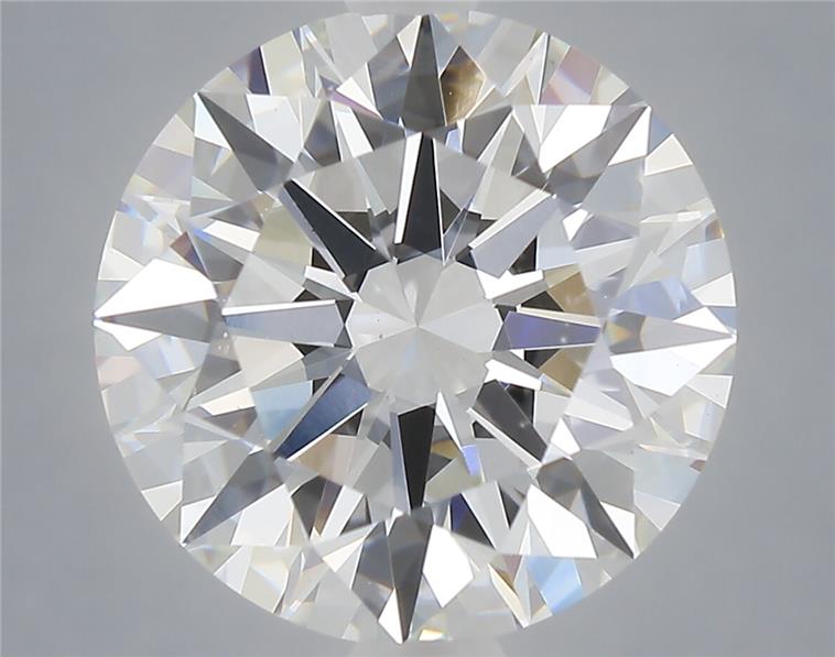 4.09ct Round F VVS2 Lab-Grown Diamond