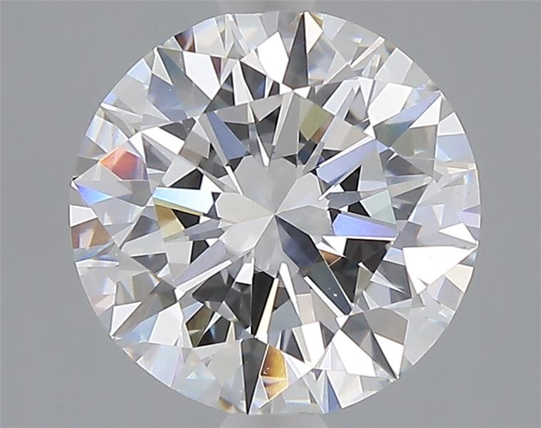 3ct Round F VVS2 Lab-Grown Diamond