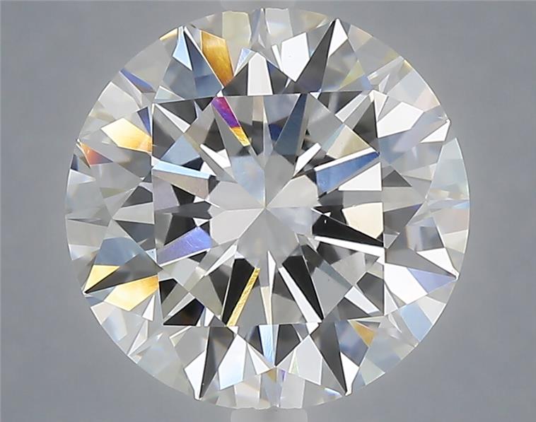 5ct Round F VS1 Lab-Grown Diamond