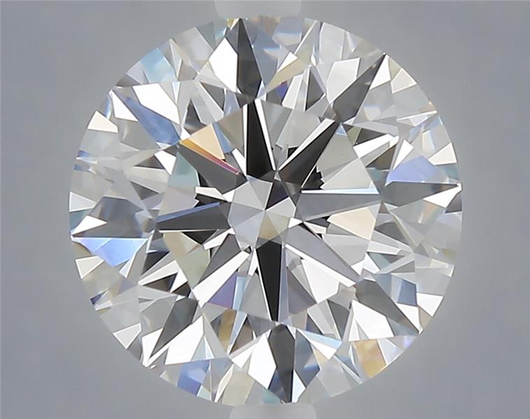 3ct Round F VVS2 Lab-Grown Diamond