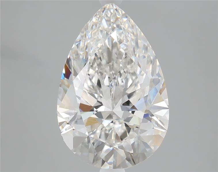 4.04ct Pear F VS1 Lab-Grown Diamond