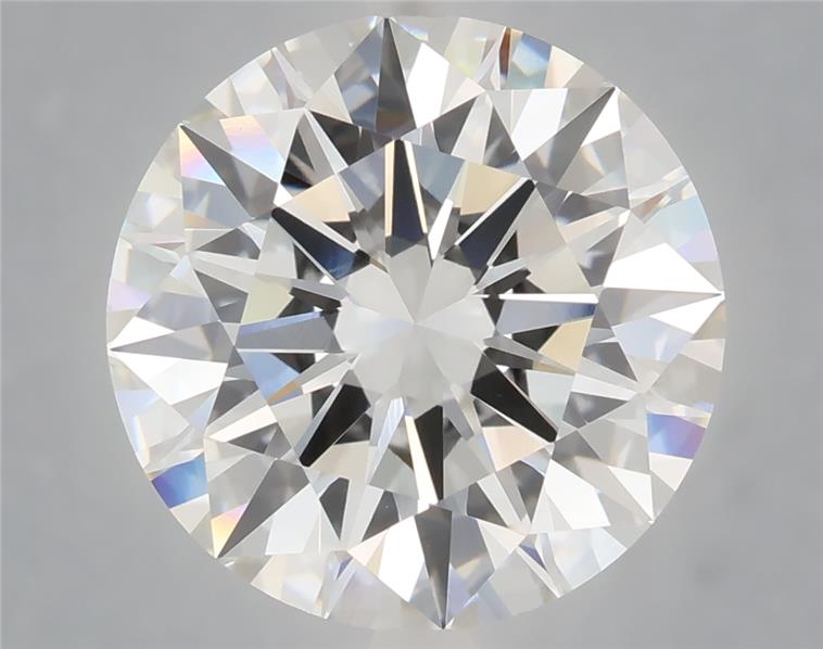 7.08ct Round F VVS2 Lab-Grown Diamond