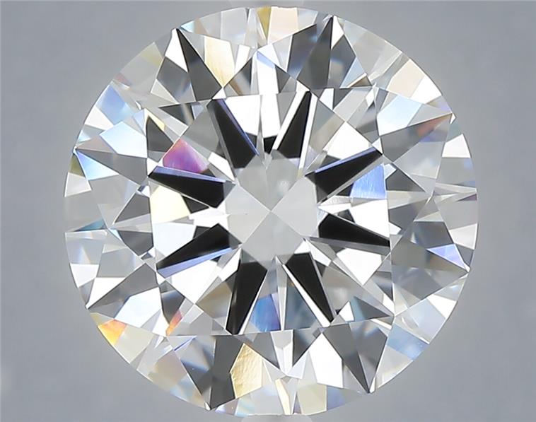 6.01ct Round F VVS2 Lab-Grown Diamond