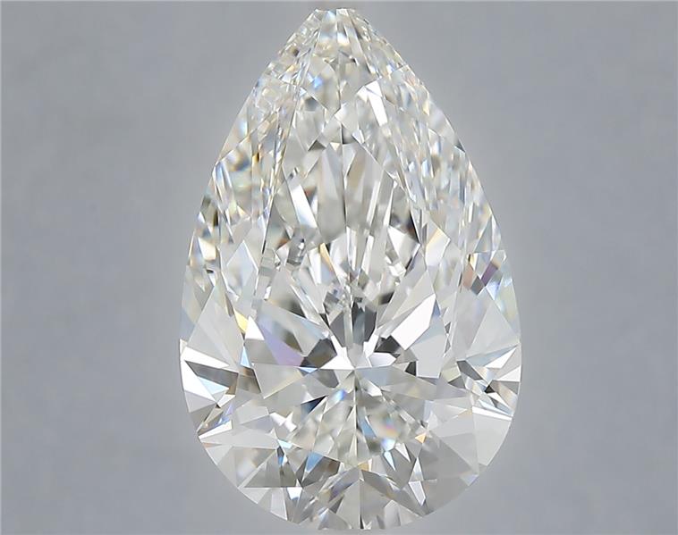 6.09ct Pear F VVS2 Lab-Grown Diamond