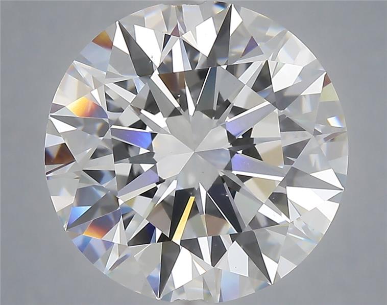 7.09ct Round E VVS2 Lab-Grown Diamond