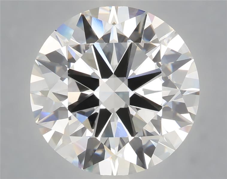 7.08ct Round F VVS2 Lab-Grown Diamond
