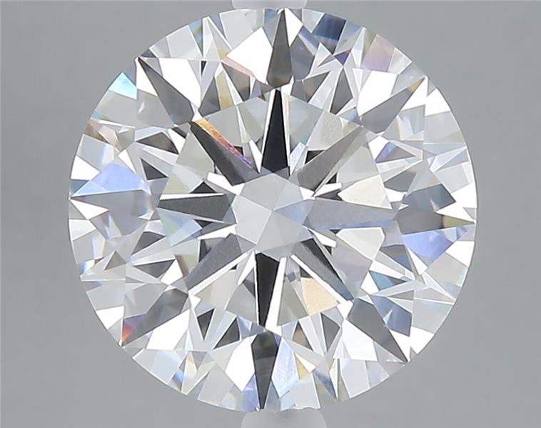5ct Round F VVS2 Lab-Grown Diamond