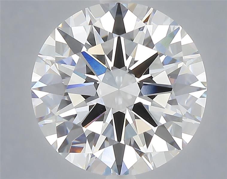 5ct Round F VVS2 Lab-Grown Diamond