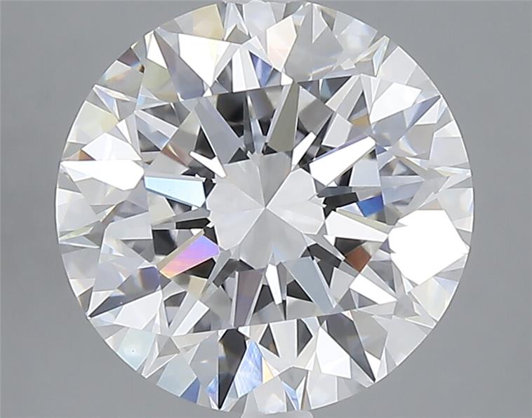 4.07ct Round E VVS2 Lab-Grown Diamond