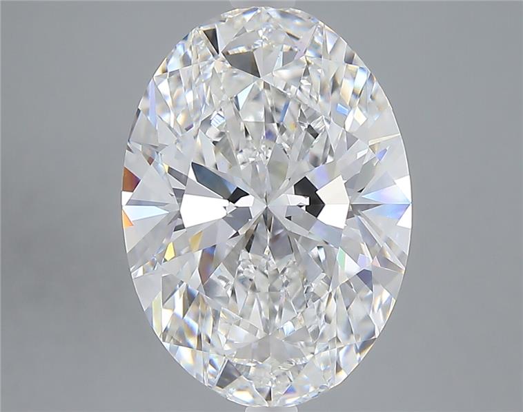 5.24ct Oval E VVS2 Lab-Grown Diamond