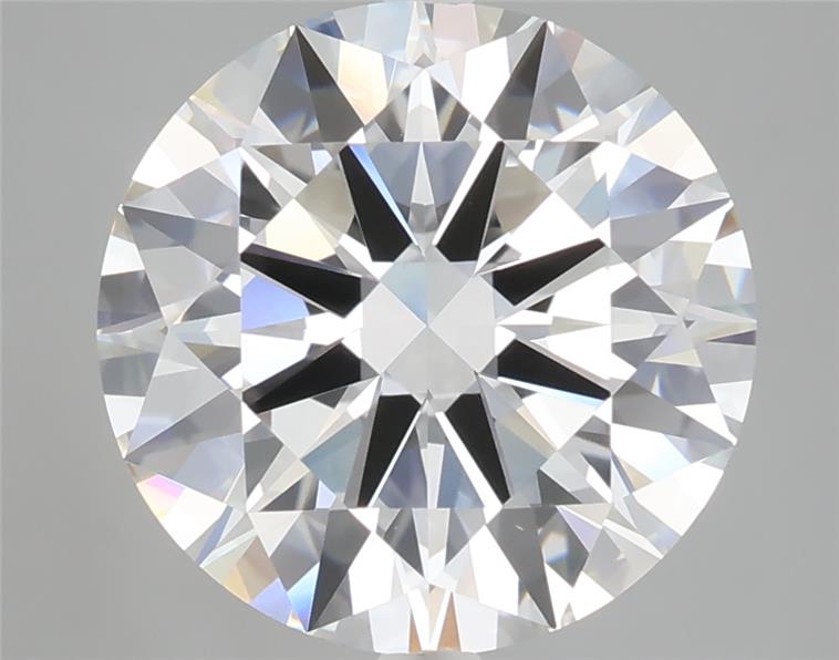 5ct Round F VVS2 Lab-Grown Diamond
