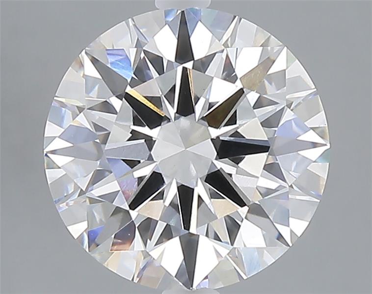3.07ct Round F VVS2 Lab-Grown Diamond
