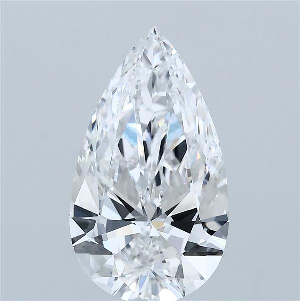 2ct Pear D VS1 Lab-Grown Diamond