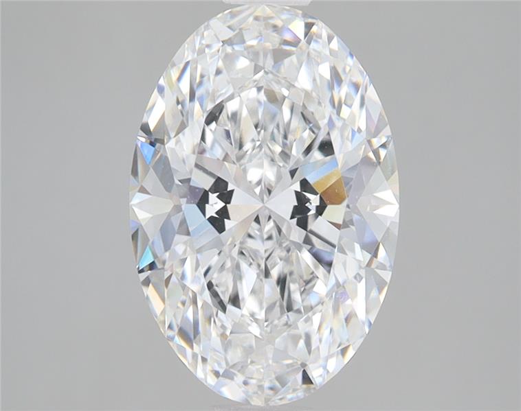3.08ct Oval D VVS2 Lab-Grown Diamond
