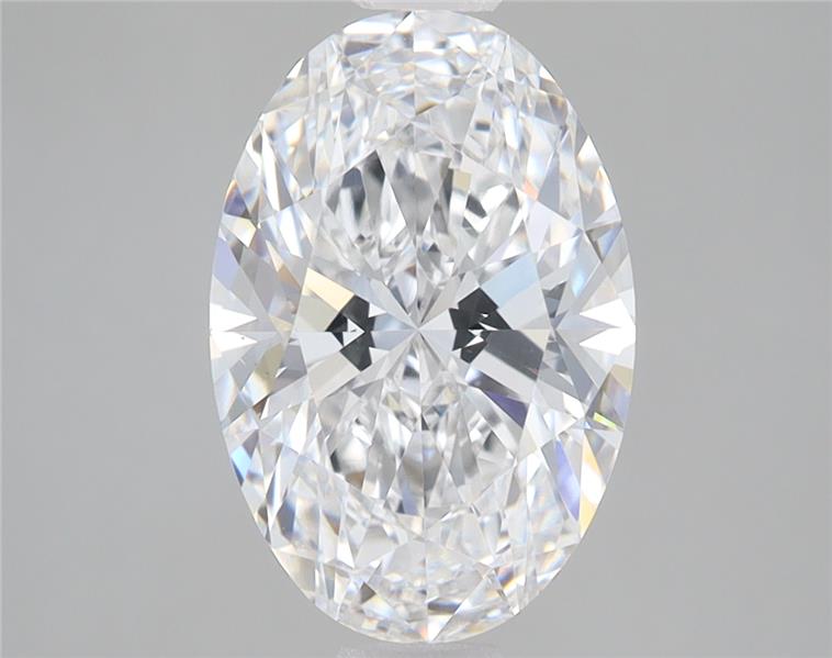3ct Oval D VS1 Lab-Grown Diamond