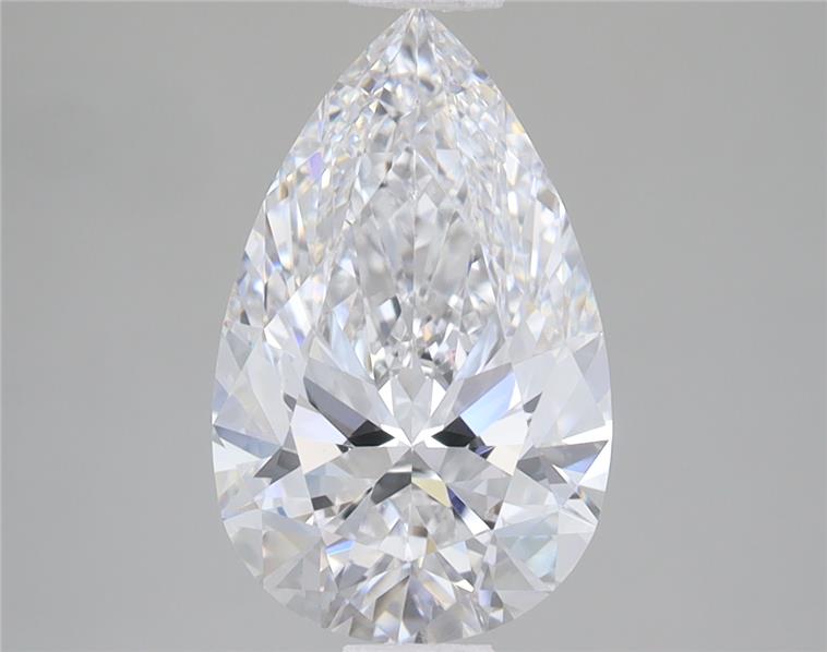 2.8ct Pear D VS1 Lab-Grown Diamond