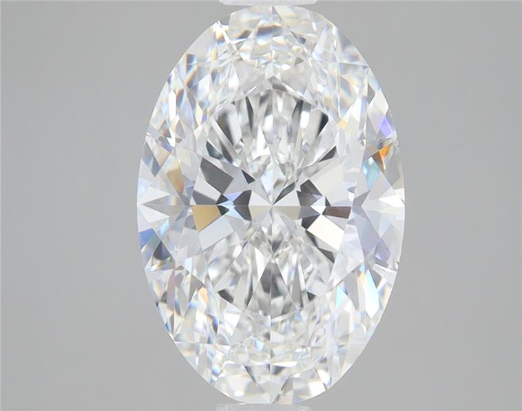 3.09ct Oval D VVS2 Lab-Grown Diamond