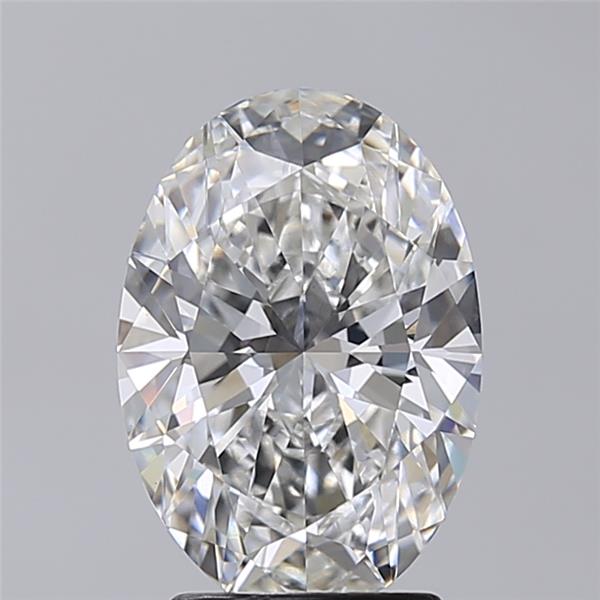 2.76ct Oval F VVS2 Lab-Grown Diamond