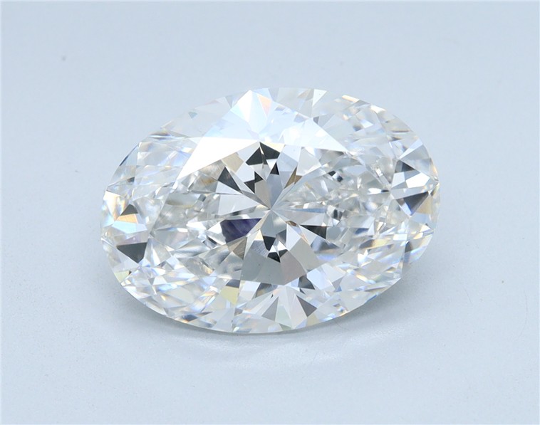 3.52ct Oval F VVS2 Lab-Grown Diamond